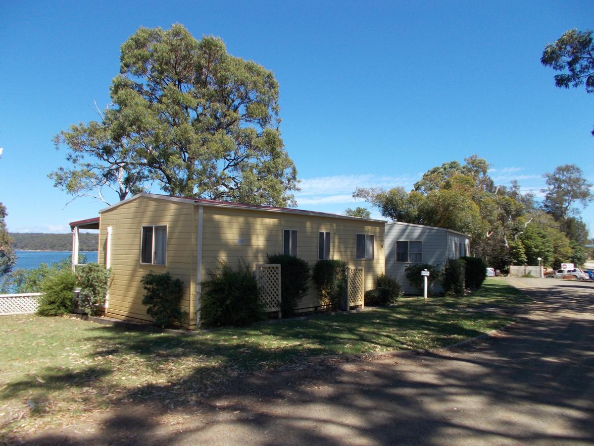 Regatta Point Holiday Park Bermagui Bagian luar foto